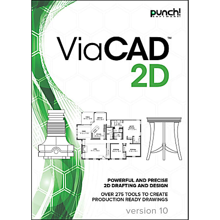Punch!® ViaCAD 2D v10, For Windows® PC