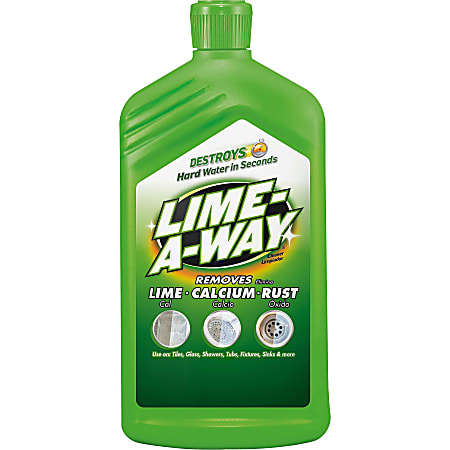 Lime-A-Way Cleaner - For Multipurpose - 28 fl oz (0.9 quart) - 1 Bottle - Unscented - Clear