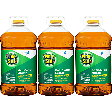 Pine-Sol® Original Cleaner, 144 Oz Bottle, Case Of 3