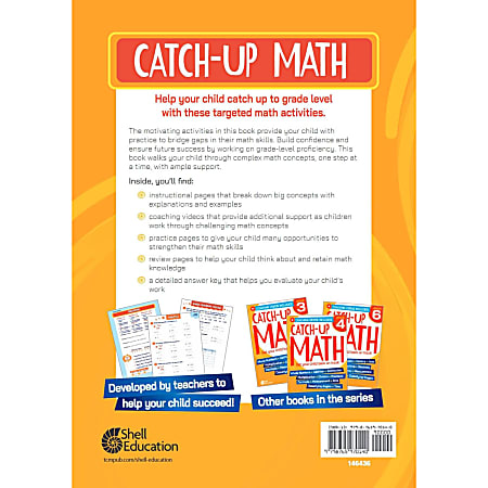 Shell Education Catch Up Math Grade 5 - Office Depot