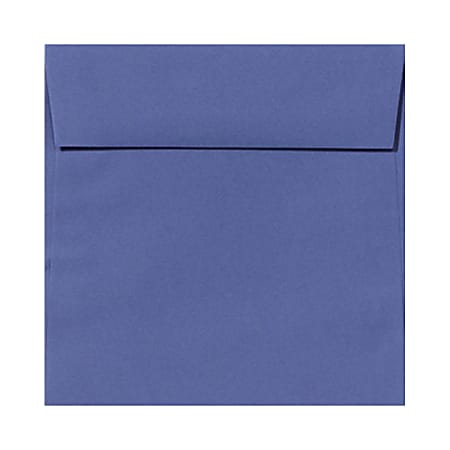 LUX Square Envelopes, 5 1/2" x 5 1/2", Peel & Press Closure, Boardwalk Blue, Pack Of 50