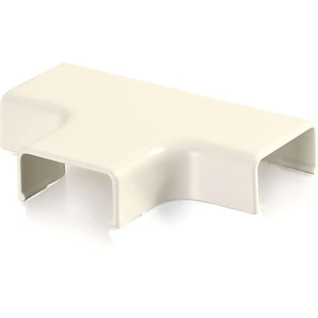 C2G Wiremold Uniduct 2700 Tee Cover - Ivory - Ivory - Polyvinyl Chloride (PVC)