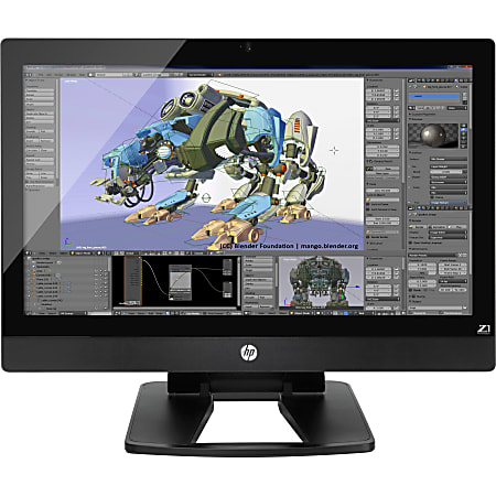 HP Z1 G2 Workstation - 1 x Intel Core i7 i7-4790 Quad-core (4 Core) 3.60 GHz - 8 GB DDR3 SDRAM - 1 TB HDD - Intel HD Graphics 4600 Graphics - 27" 2560 x 1440 Display - Windows 7 Professional 64-bit (English) upgradable to Windows 8.1 Pro - All-in-One