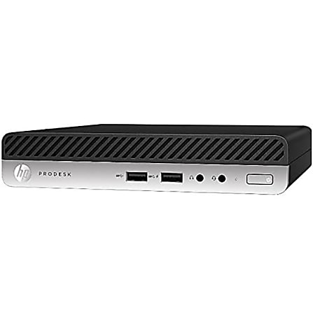 HP ProDesk 400 G3 Mini Refurbished Desktop, Intel® Core™ i5, 16GB Memory, 256GB Solid State Drive, Windows® 10, RF610670