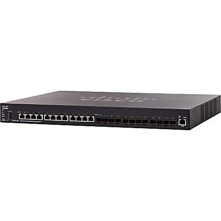 Cisco SX550X-24FT 24-Port 10G Stackable Managed Switch - 24 Ports - Manageable - 2 Layer Supported - 80.20 W Power Consumption - SX550X24FTK9NA