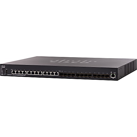 Cisco SX550X-24FT 24-Port 10G Stackable Managed Switch -