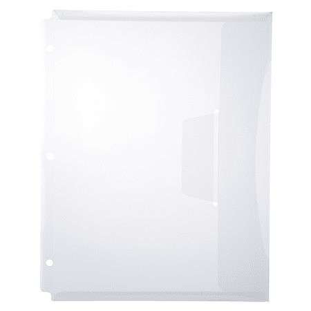 Wilson Jones® Tabbed Binder Envelope, Clear