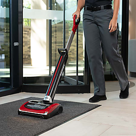 Sanitaire TRACER Cordless Commercial Stick Vacuum Red Black
