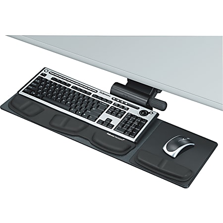 Fellowes® Professional Series Compact Keyboard Tray, Black