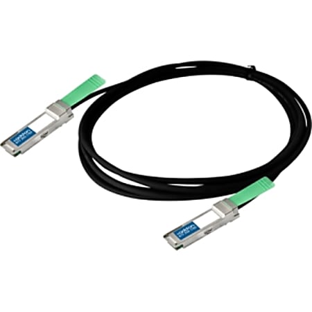 AddOn Arista Networks CAB-Q-Q-3M Compatible TAA Compliant 40GBase-CU QSFP+ to QSFP+ Direct Attach Cable (Passive Twinax, 3m)