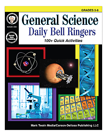 Mark Twain Media General Science: Daily Bell Ringers, Grades 5-8