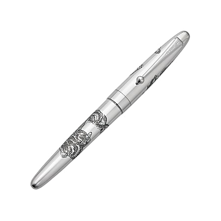 Pilot Sterling Silver Collection Fountain Pen Dragon Design