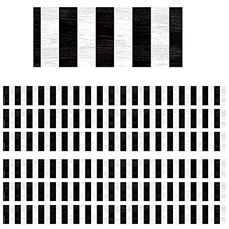 Teacher Created Resources® Border Trim, Modern Farmhouse Black Stripes, 35’, Set Of 6 Packs