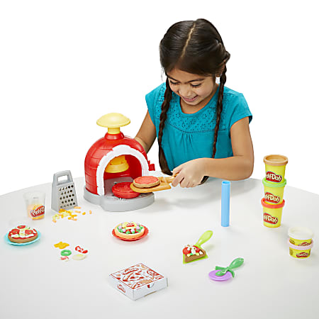 Play Doh Kitchen Creations Pizza Oven Playset Assorted Colors - Office Depot