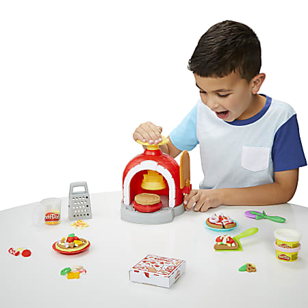 Play-Doh Kitchen Creations Pizza Oven Playset with 6 Cans of Modeling  Compound and 8 Accessories - Play-Doh