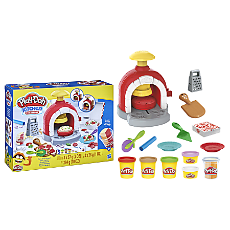 Play Doh Kitchen Creations Pizza Oven Playset Assorted Colors