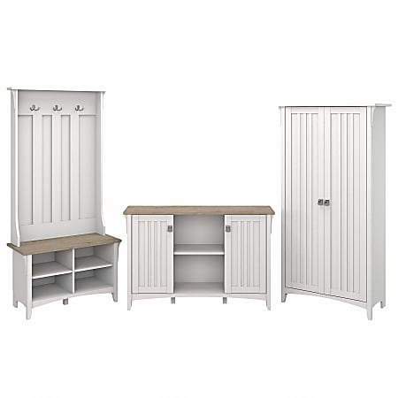 Bush furniture salinas accent best sale storage cabinet with doors