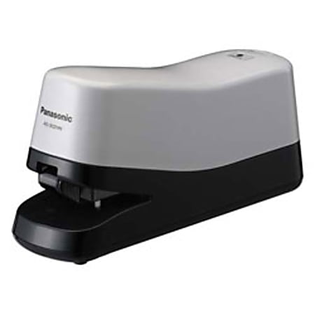 Panasonic Compact Automatic Stapler - Compact Automatic Stapler, 1/4" Staples, 20 Sheet Cap., Grey