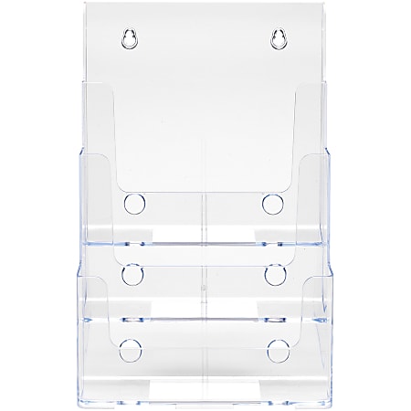 Deflecto Three-Tier Document Organizer with Dividers