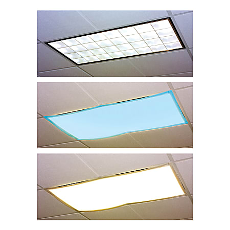 Educational Insights Fluorescent Light Filters Tranquil Blue Set Of 4 
