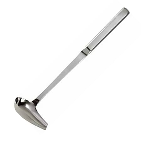 Winco Stainless-Steel Spout Ladle, 2 Oz, Silver