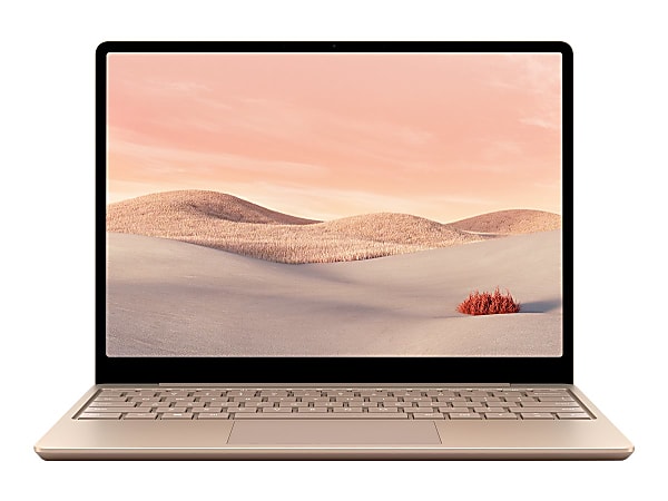 Microsoft® Surface Go Laptop, 12.4" Touch Screen, Intel® Core™ i5, 8GB Memory, 128GB Solid State Drive, Sandstone, Windows® 10 Pro