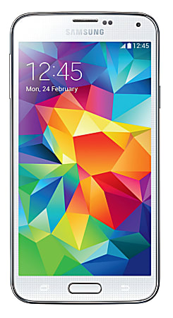 Samsung Galaxy S5 Unlocked GSM Android Cell Phone, 16GB, White