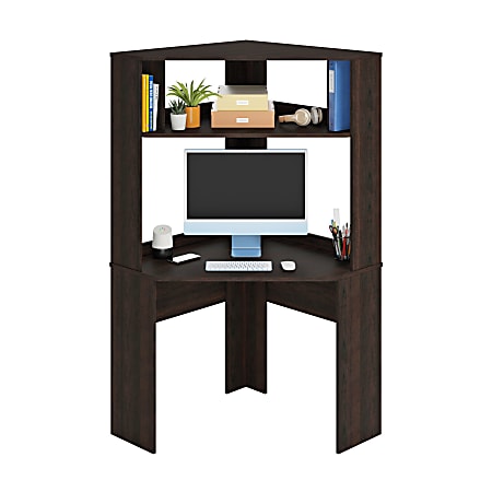 Sauder corner computer desk with hutch discount