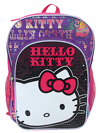 Sanrio® Hello Kitty Full-Size Backpack, 16"H x 12"W x 5"D, Assorted Colors