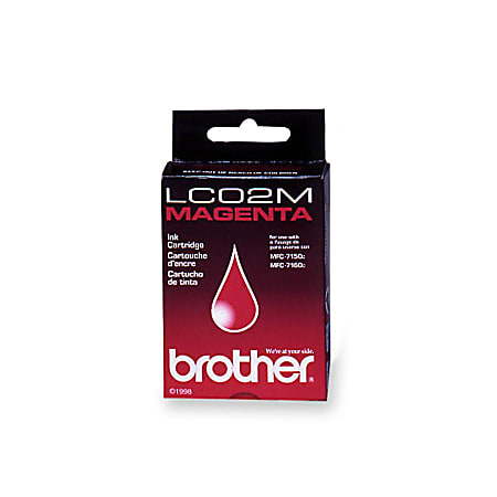 Brother® LC02M Magenta Ink Cartridge