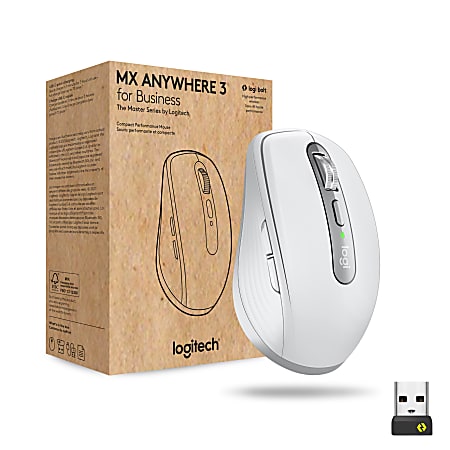 【新品、未使用】MX ANYWHERE 3 for Business 本体 Logitech MX Anywhere 3 for Business Mouse laser 6 buttons wireless