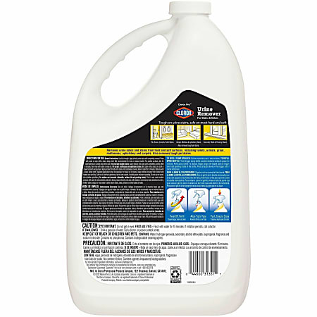 CloroxPro&trade; Clorox&reg; Urine Remover Refill, Clean Floral Scent, 128 Oz Bottle