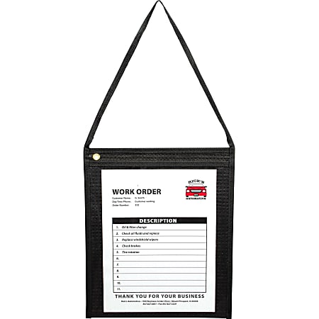 C-Line Fabric Hanging Strap Shop Ticket Holders - 12 C-Line Fabric Hanging Strap Shop Ticket Holders - 12