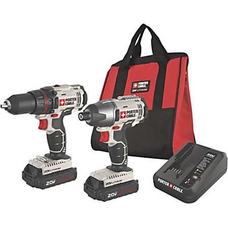 Porter-Cable 20V MAX Lithium 2 Tool Combo Kit