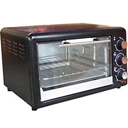 Avanti Toaster Oven - 0.60 ft³ Capacity - Toast, Broil, Bake - Black