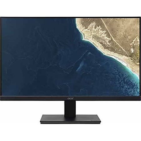 Acer V227Q A Full HD LCD Monitor - 16:9 - Black - 21.5" Viewable - Vertical Alignment (VA) - LED Backlight - 1920 x 1080 - 16.7 Million Colors - Adaptive Sync - 250 Nit - 4 ms - 75 Hz Refresh Rate - HDMI - VGA - DisplayPort