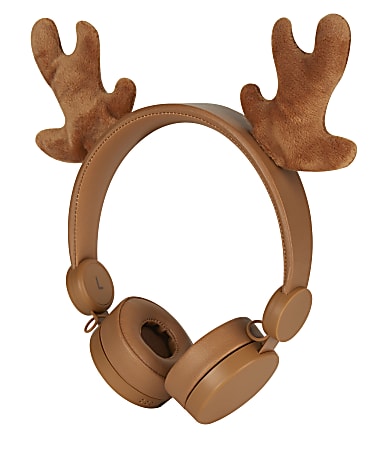 Ativa® Lightweight Over-The-Ear Headphones, Oh Deer, KD-27