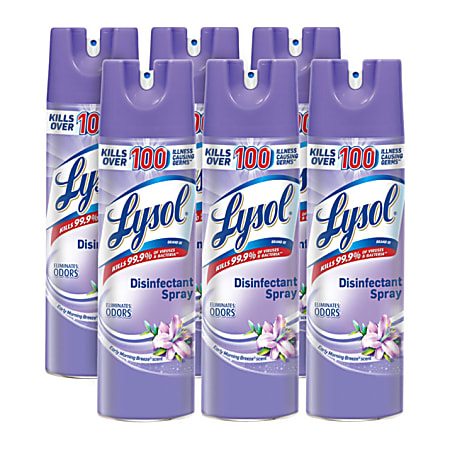 Lysol Breeze Disinfectant Spray 19 Oz Early Morning Breeze Scent