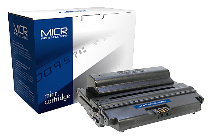 MICR Print Solutions Remanufactured Black MICR Toner Cartridge Replacement For Lexmark™ T650A11A 10000, 02-72360-001P