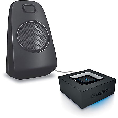 Logitech Bluetooth Audio Receiver, 3,5 mm, A2DP, 15 m, Schwarz, AC