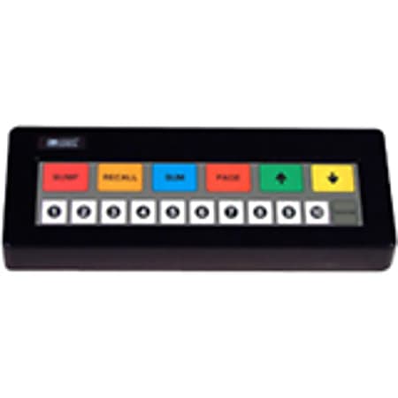 Logic Controls KB1700 Programmable Keypad - 17 Keys - PS/2 - Black