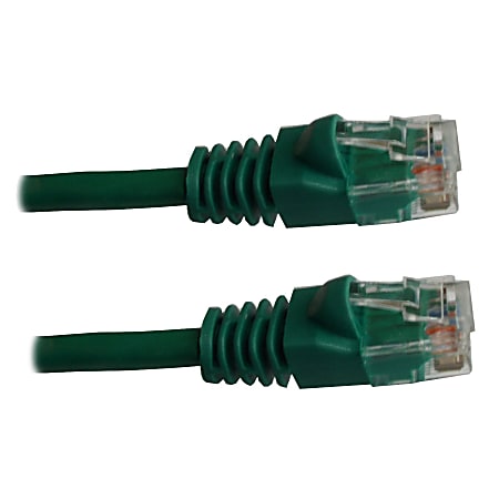 Professional Cable Cat.6 UTP Patch Network Cable - 50 ft Category 6 Network Cable for Network Device - First End: 1 x RJ-45 Male Network - Second End: 1 x RJ-45 Male Network - Patch Cable - Green
