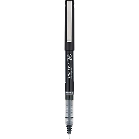  Pilot V5 liquid Ink Refillable Rollerball Pen - Black : Office  Products
