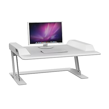 Safco® Merge™ Sit-Stand Workstation, White