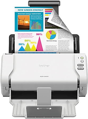 Brother® Color Duplex Document Scanner, ADS-2200