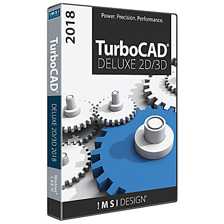 IMSI TurboCAD Deluxe 2D/3D, Disc