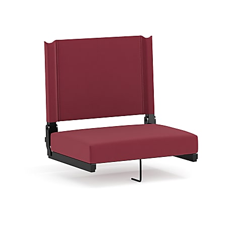 Flash Furniture Grandstand Comfort Seat, Maroon