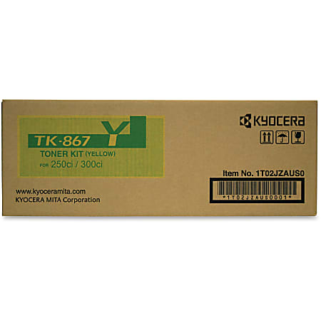 Kyocera TK 867Y - Yellow - original - toner cartridge - for TASKalfa 250ci, 300ci