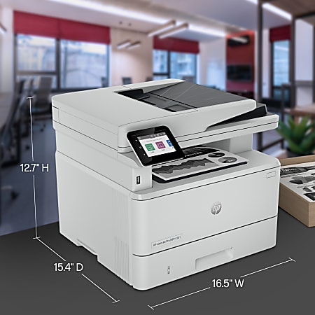 HP LaserJet Pro MFP 4101fdw Wireless Printer Print scan copy fax