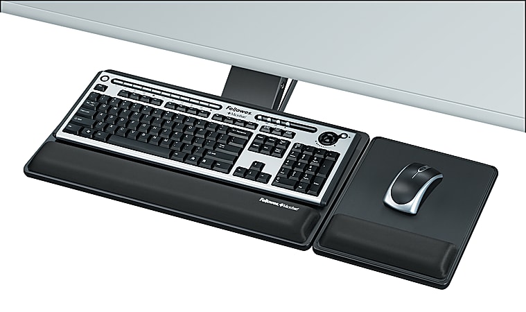 Fellowes® Designer Suites™ Premium Keyboard Tray, Black